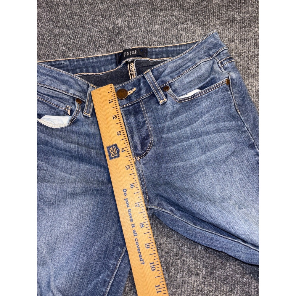 Paige Verdugo Ankle Ultra Skinny Jeans Womens 26 Blue Denim Medium Wash RN#27002 - Picture 7 of 10